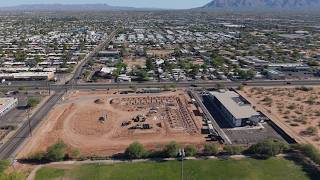 Tucson Prince & Fairview Construction Drone Services | Video by Southwest Drone Tech