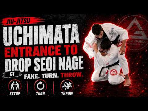 Chain Uchi Mata Into Drop Seoi Nage | Powerful Takedown Combination