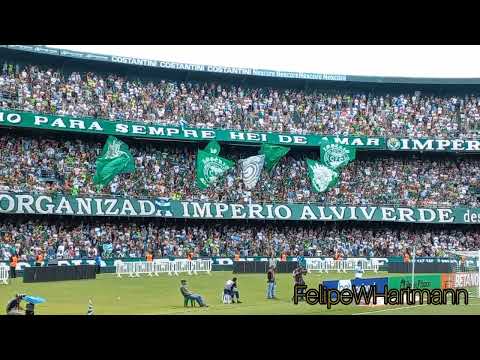 Coritiba 3 X 0 Goiás - Vai sacudir, vai abalar, quando meu Verdão passar...