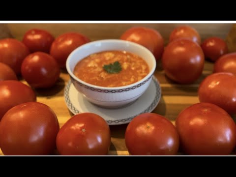 Yummy Summer tomato soup / Pyszna letnia zupa pomidorowa