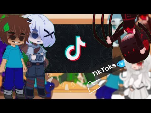 Minecraft react to Random videos || Gacha club || Reaction video | .