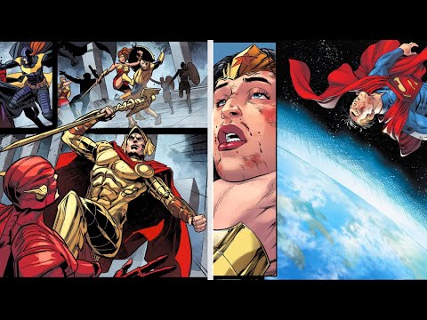 The Greek gods Humble The Justice League