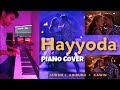 Hayyoda X Chaleya - Piano Cover | Jawan | Anirudh | Kawin