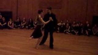 Alex Krebs and Rebecca Shulman at Yale Tango Fest 2008 - 1