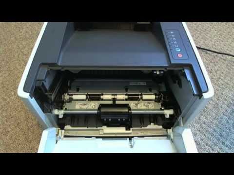 HP Laserjet P2015 - Changing the cartridge