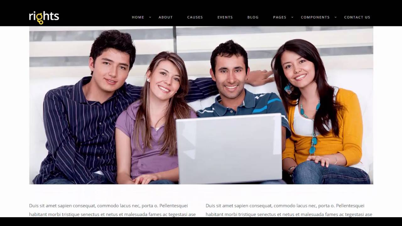 Rights   Non profit Charity Multipage Bootstrap HTML5 Template