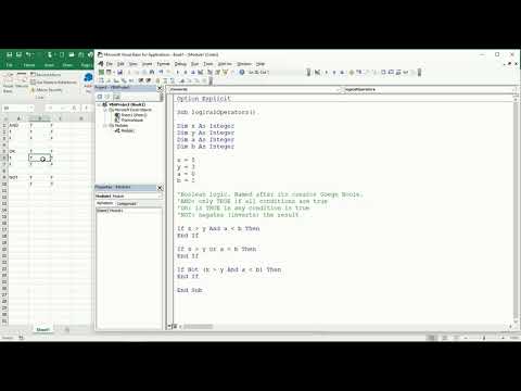 13 ENG VBA Excel   Logical operators