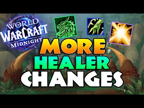 MORE Midnight Healer Changes (Tier Sets, Mastery Changes, Buffs, Nerfs) 12.0