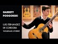 Bach: Prelude from Cello Suite No. 1 played by Garrett Podgorski on a 2019 Luis Fernandez de Cordoba
