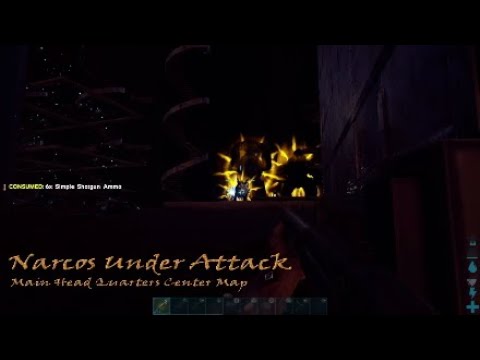 Ark PVP Battle for our Center Base, Under Attack!