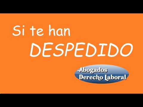 Video de Abogado Despidos Madrid Santiago Recuero Astray