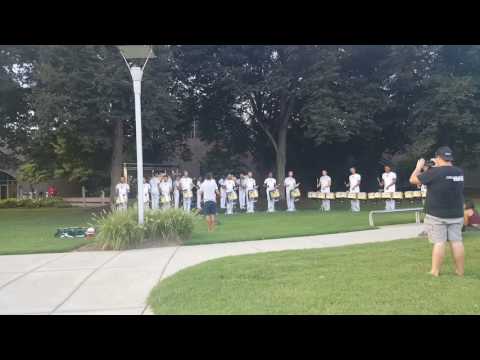Madison scouts battery 2016 07/31/16 warm up. Trippilits