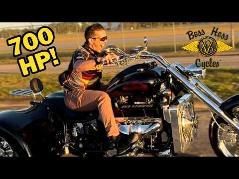 New 700 hp V8 Boss Hoss is SCARY Fun! 😮