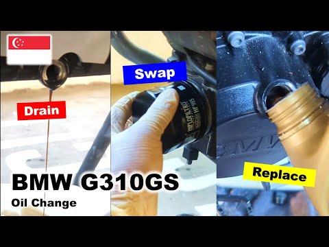 Thumbnail for Engine Oil & Oil Filter Change | BMW G310GS Restoration [Part 3] by BMW G310GS, BMW