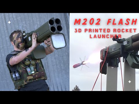 Firing The M202 Flash Rocket Launcher from Commando