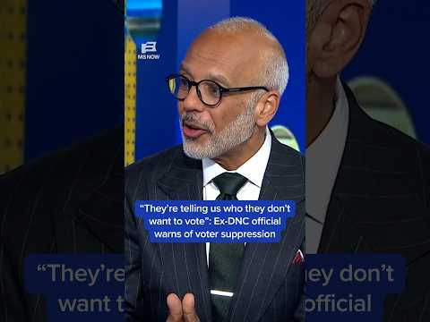 'They're telling us who they don't want to vote': Ex-DNC official warns of voter suppression