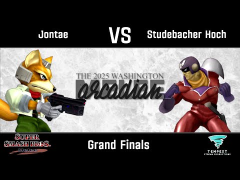 Jontae (Fox) vs Studebacher Hoch (Captain Falcon) - Melee Grand Finals -  WA Melee Arcadian 2025