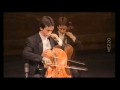 J S Bach Suite pour violoncelle N° 3 en ut majeur ...
