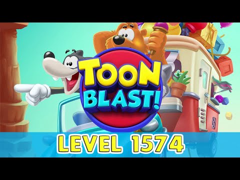 Toon Blast - Level 1574 (No Boosters)