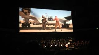 John Williams raiders of the lost ark in concert "Airplane fight"