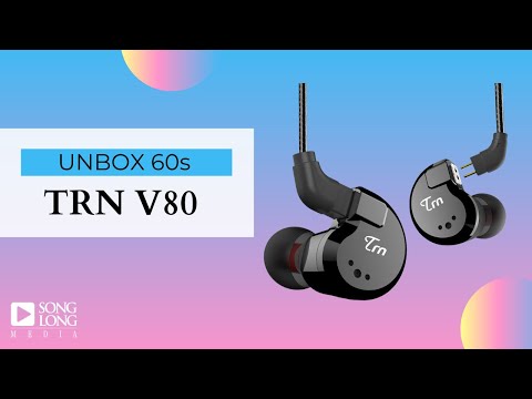 Unboxing 60s - TRN V80 - Songlongmedia