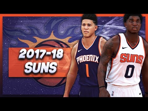 NBA 2K17 - 2017-18 Phoenix Suns Nike Jersey Tutorial