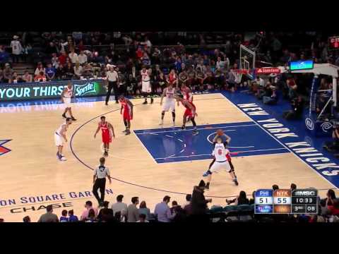 Kristaps Porzingis vs Philadelphia 76ers 18.01.2016 (16Pts)