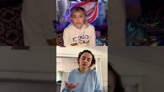 Bright Minded: Miley Cyrus and Selena Gomez - April 4th, 2020 - Instagram Live (FULL)