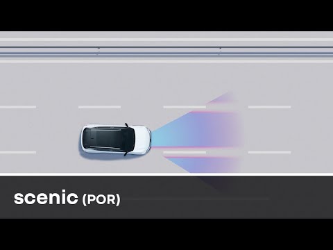 prevenção de transposição involuntária de via - Scenic E-Tech 100% electric - Renault