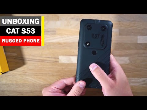 Cat S53 Unboxing -5G cat Rugged Phone