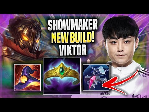 SHOWMAKER TRIES VIKTOR WITH NEW BUILD! - DK ShowMaker Plays Viktor MID vs Leblanc! | Preseason 2022