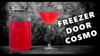 Batch It, Freeze It, Sip It! The Ultimate Freezer Door Cosmo 🍹