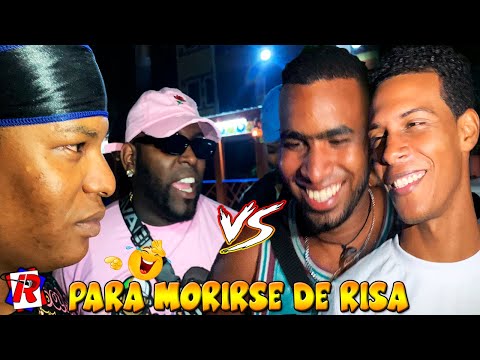 JAJAJAJA 🤣 / Diddy Glow ❌ El Lobo Vs Mr Muaks ❌ King Cejas - Batalla De Chistyle En Boca Chica