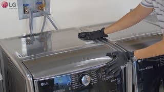 LG Front Load Washing Machine - How to Reduce Vibration