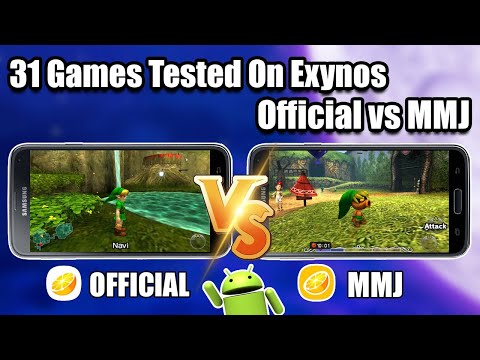 Testing Games Performance On Official Citra And Citra MMJ | Android