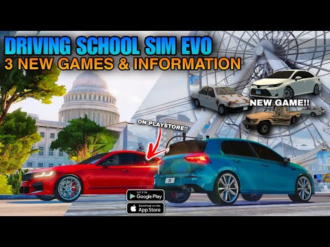 New Information & UPDATES | Driving  school Sim Evo, DZO & More | (New Maps, Cars & More...)
