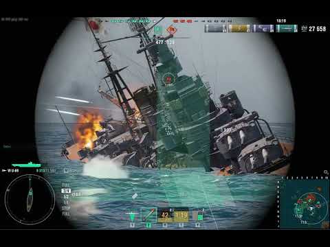 World of Warships | VI U-69 Denizaltı | Sonar Ping | Double Attack | Victory