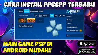 Download lagu CARA MAIN GAME PSP di ANDROID TERBARU! Tutorial PPSSPP TERLENGKAP untuk Pemula! mp3