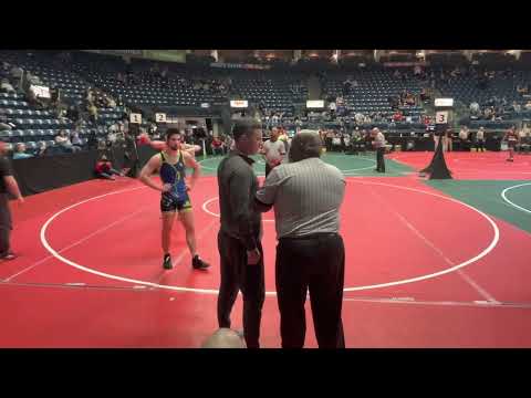 164 lbs OAC JH STATE FINAL Jace Love vs Brody Perzanowski