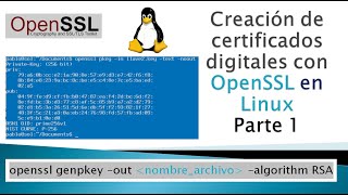 Tutorial 50 HTTPS y TLS | Creacion de certificados digitales con OpenSSL