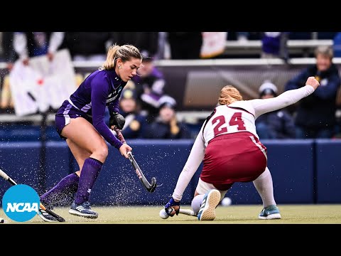Northwestern vs. UMass: 2024 NCAA DI field hockey semifinal highlights