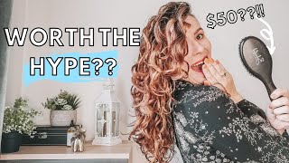 Wavy Hair Brush | Behairful Brush for WAVY HAIR | WORTH THE HYPE? $50 Hair Brush