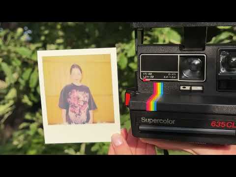 Винтажная камера Polaroid Supercolor 635CL черная (Refurbished