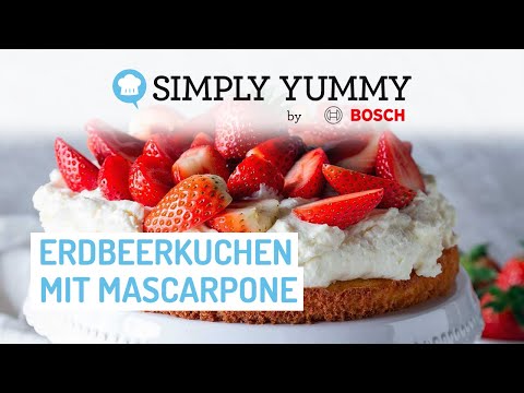 Saftiger Erdbeerkuchen mit Mascarpone 😍🍓 | SIMPLY YUMMY Rezepte