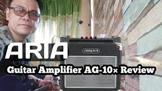Video thumbnail for ARIA AG-10× GUITAR AMPLIFIER REVIEW by Ed Waltermanians