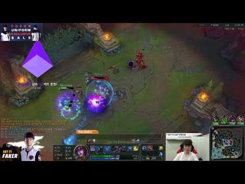 SKT T1 Faker Ryze vs Syndra mid Pre Season 8 HD