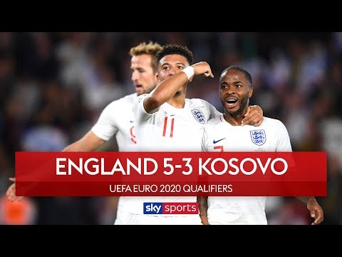 Sterling & Sancho star in thriller! | England 5-3 Kosovo | Highlights | UEFA Euro 2020 Qualifiers