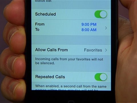 CNET How To - Schedule Do Not Disturb in iOS 7
