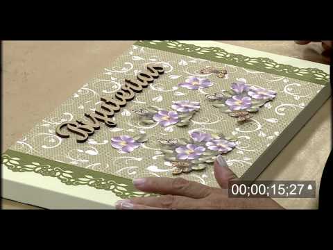 Caixa decorativa - Passo a passo