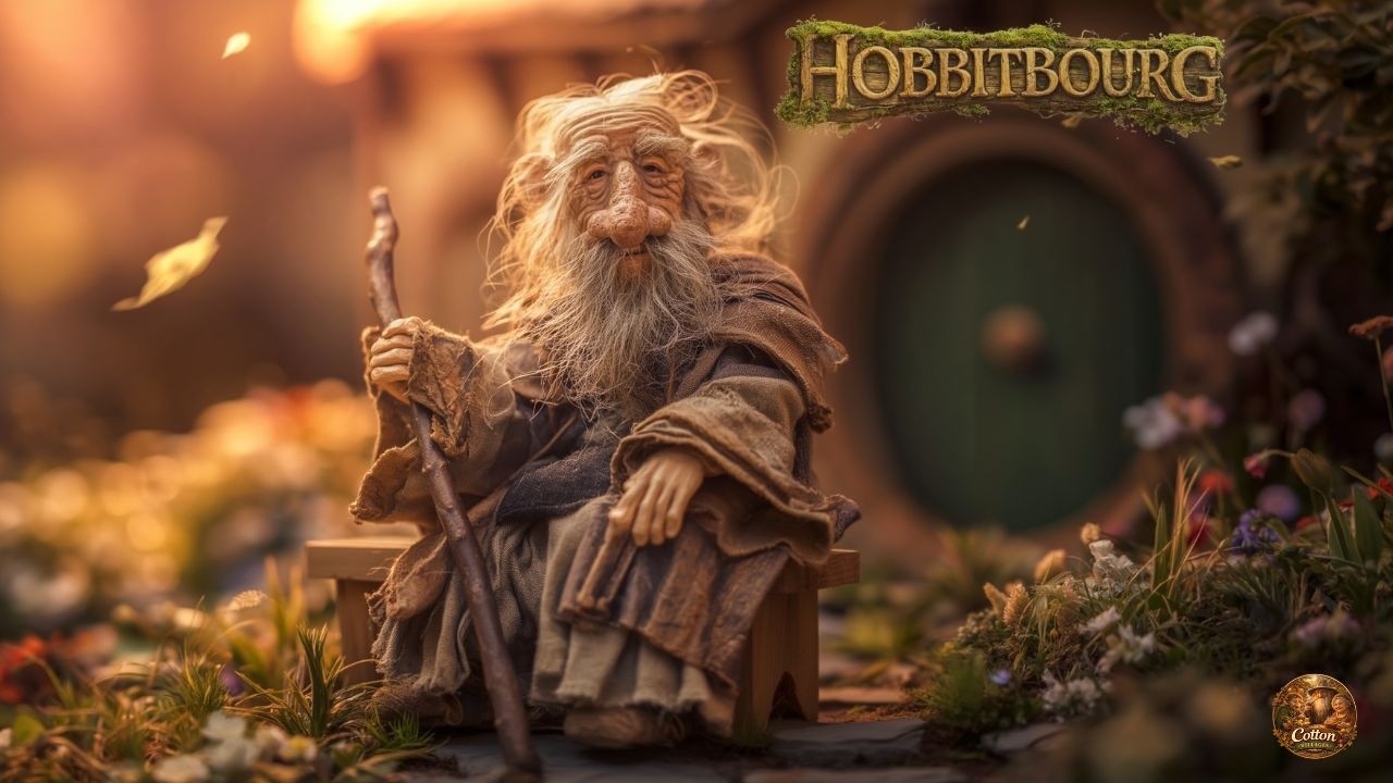 Fantasy AI ART - Hobbitbourg – A Cozy Hidden Village (4K Cinematic AI Film)